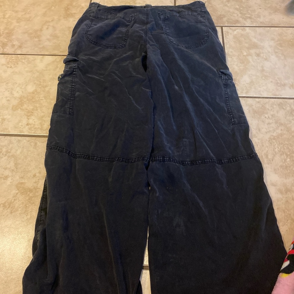 American Eagle Outfitters Blue Cargo Pants
